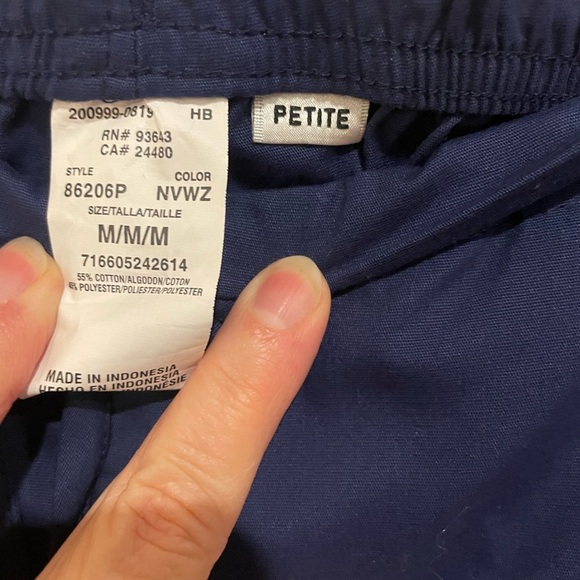 Dickies Classic Blue Scrub Pants - Picture 5 of 6